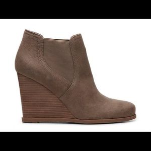 Wedge booties
